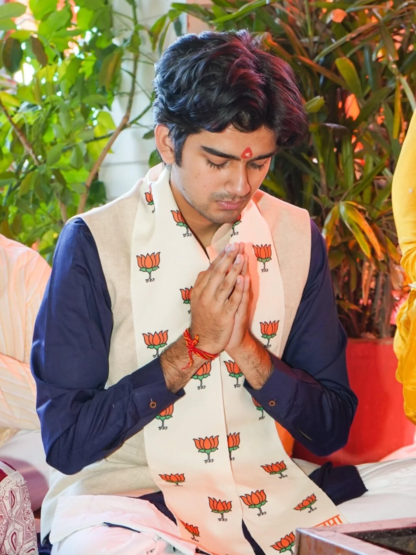 आज 1 मई को पार्थ गुप्ता के जन्मदिन के शुभ अवसर पर प्रातः 9 बजे घर पर ह