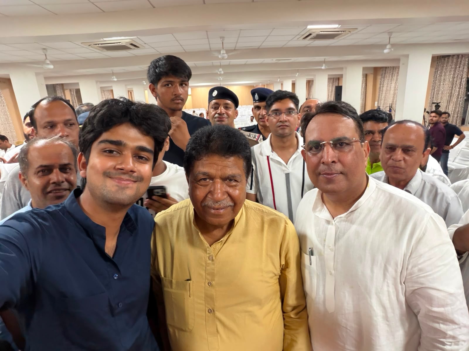 जाट भवन, सेक्टर-6, पंचकूला में आयोजित भाईचारा मिलन समारोह में आदरणीय क